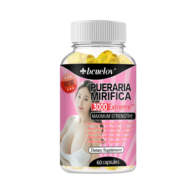 Pueraria Mirifica Root Powder 1000mg – Breast Enlargement High Strength