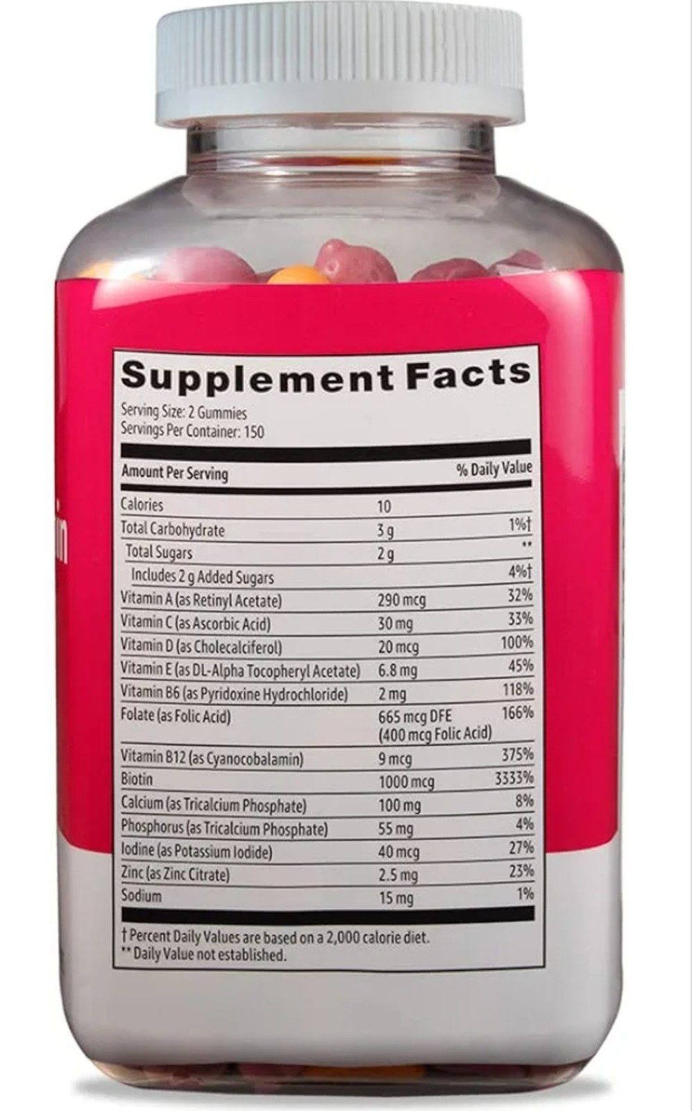 Women’S Multivitamin, Mixed Berry Flavor, Vegetarian & Gluten-Free, 300 Gummies
