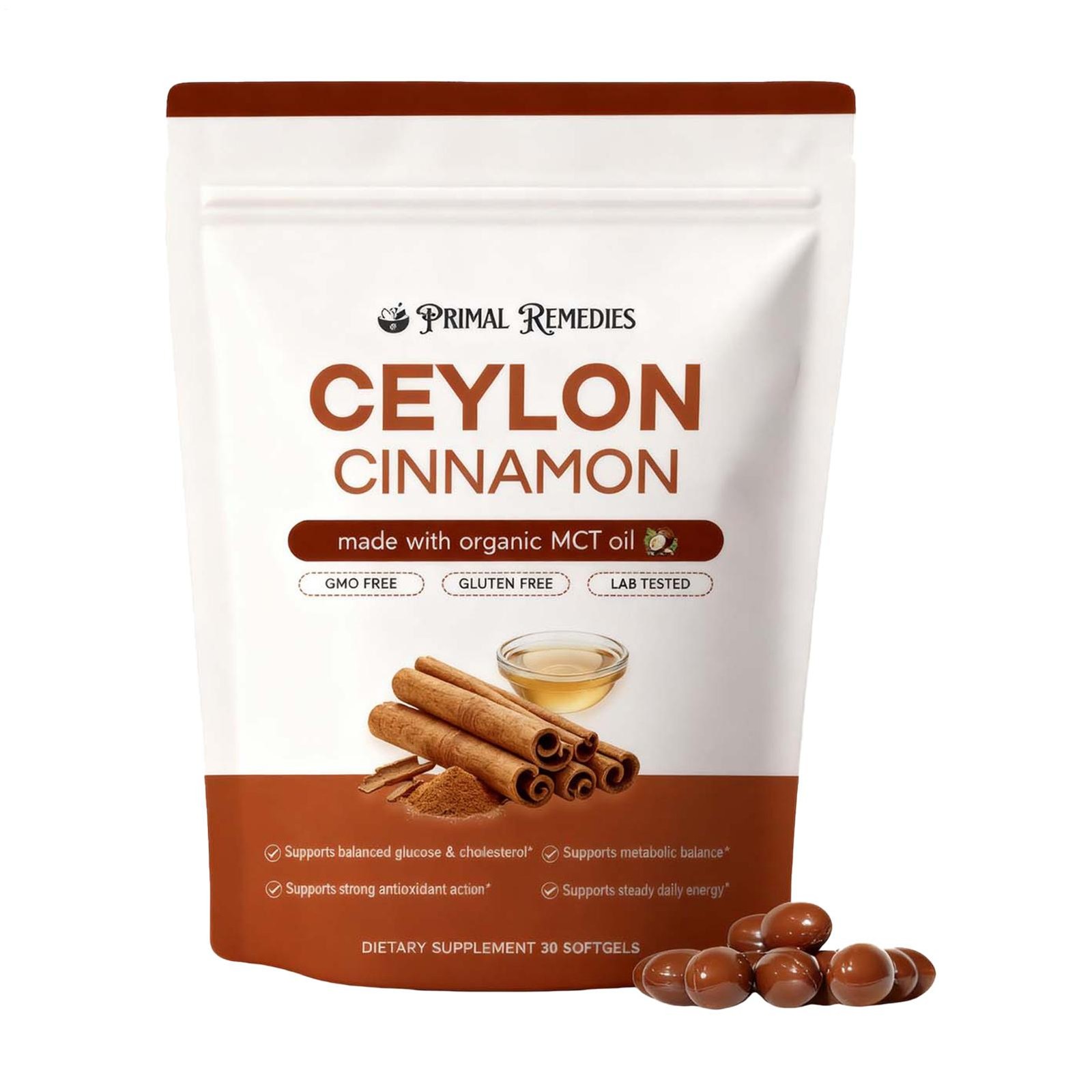 Ceylon Cinnamon Softgels, Ceylon Cinnamon Soft Gels 7200Mg Equivalent
