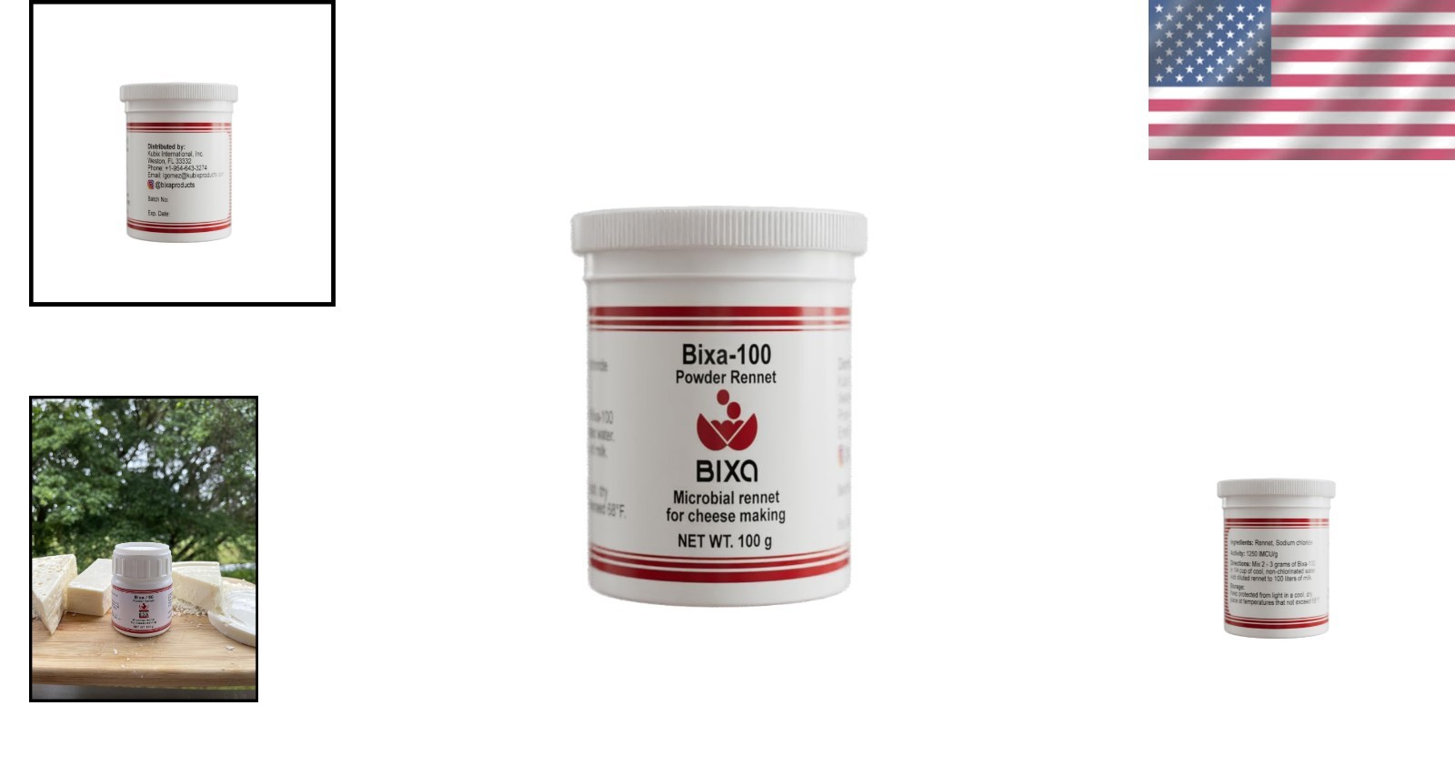 Microbial Rennet for Cheese Making 3.52 oz