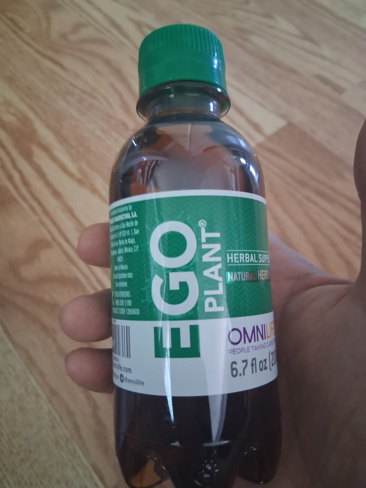 Ego plant cuida tus riñones el original omnilife,pack 20 bottles herbal natural