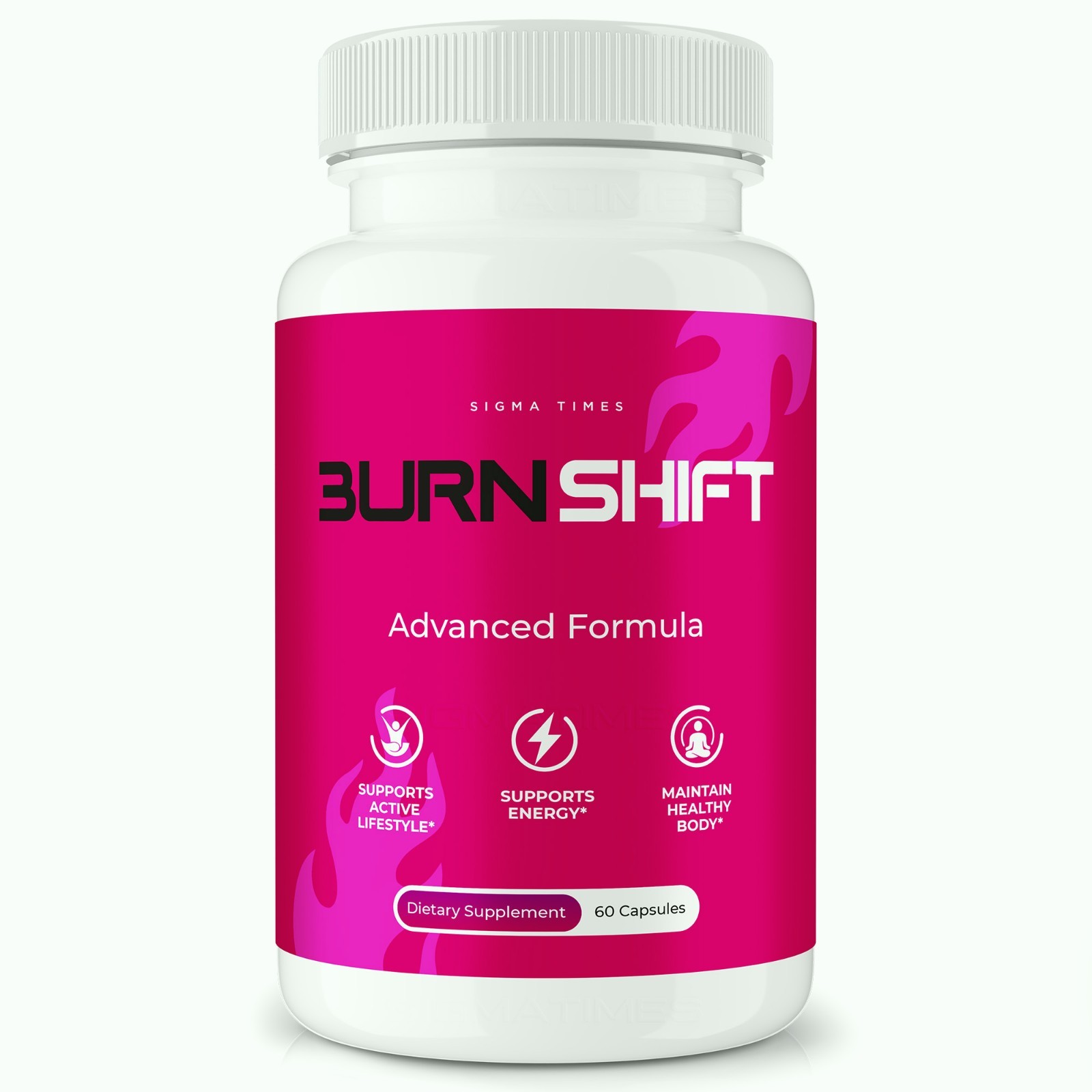 BurnShift Capsules, Burn Shift Pills, Energy & Weight Loss Support 60ct