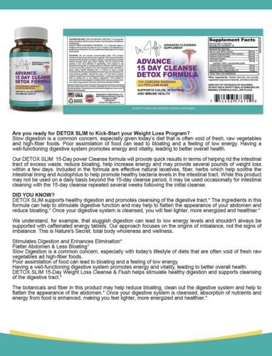 Colon Support Weight Management & Wrinkle Remove Collagen Supplement 60 Capsules