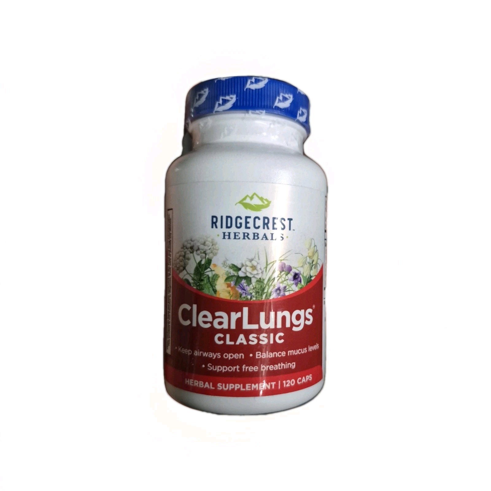 Ridgecrest ClearLungs Classic 120 capsules Exp. 12/2027