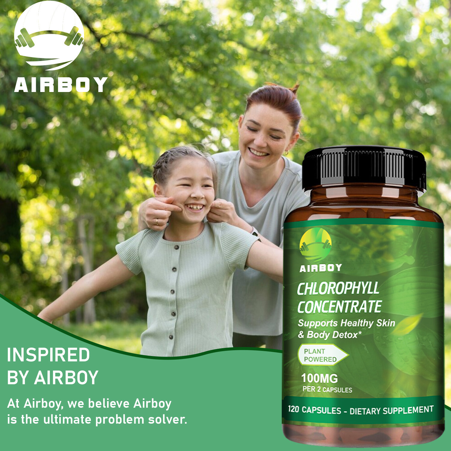 Chlorophyll Concentrate-Skin Health,Internal Deodorization,Detox,Immune Support
