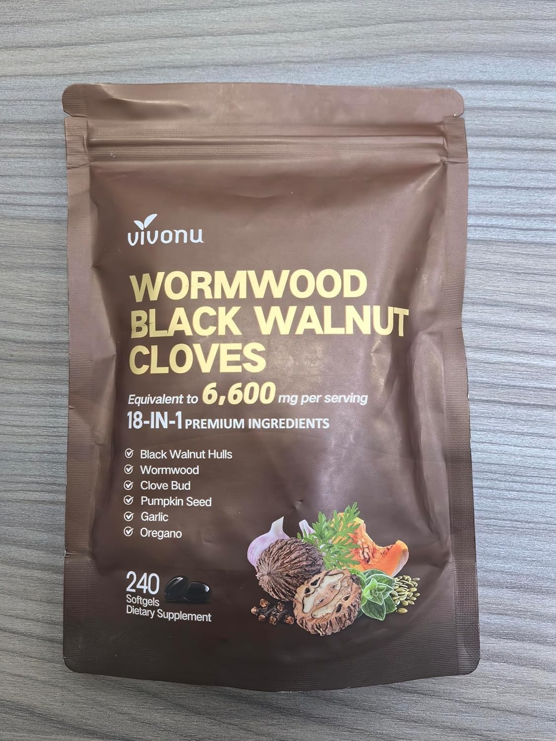 80-Day Black Walnut Cleanse – Antioxidant-Rich Softgels for Renewal