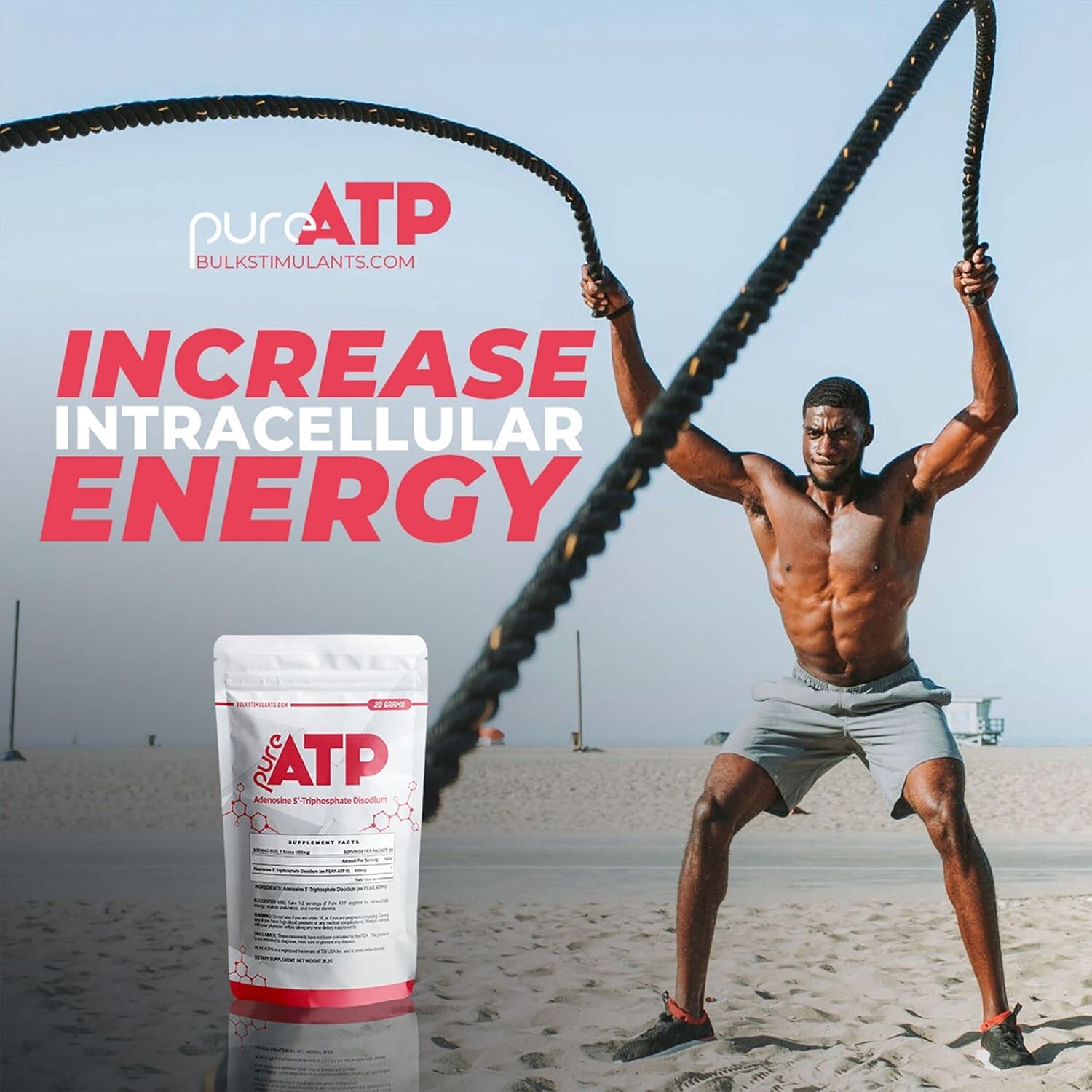 20g BulkStimulants ATP Powder – Fast Recovery, Muscle Pump & Peak Performance