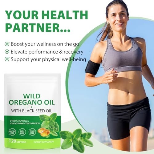 Resilia Oil Of Oregano With Black Seed Oil 6,000MG