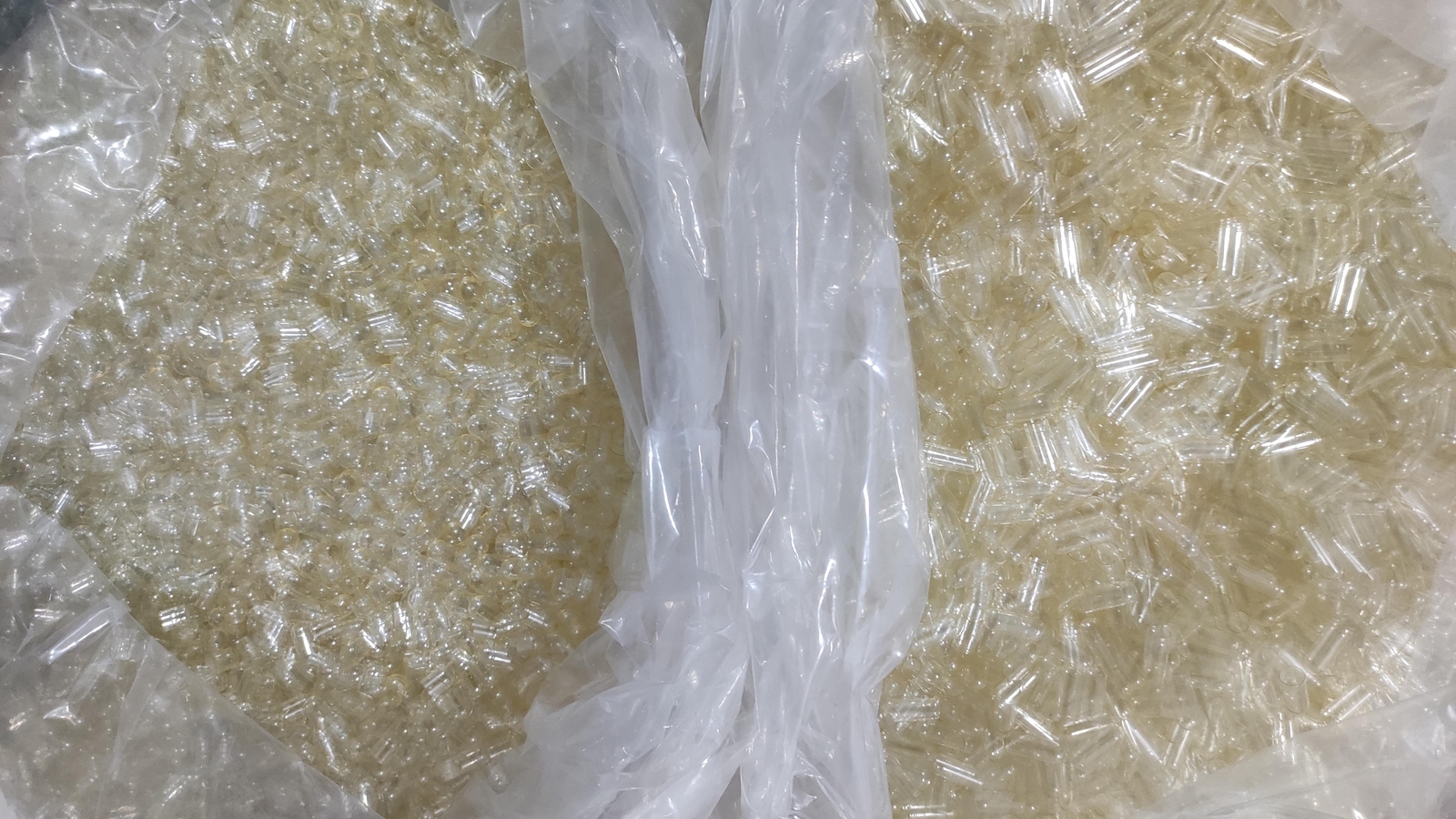 Size 2 Clear Separated Empty Gelatin Pill Capsules Kosher Gel Caps Gluten-Free