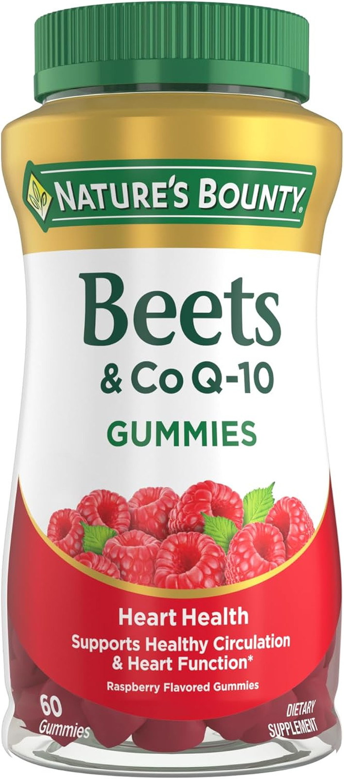 Nature’S Bounty Beets & Co Q-10 Gummies for Heart Health, Coenzyme Q10, Beet Roo