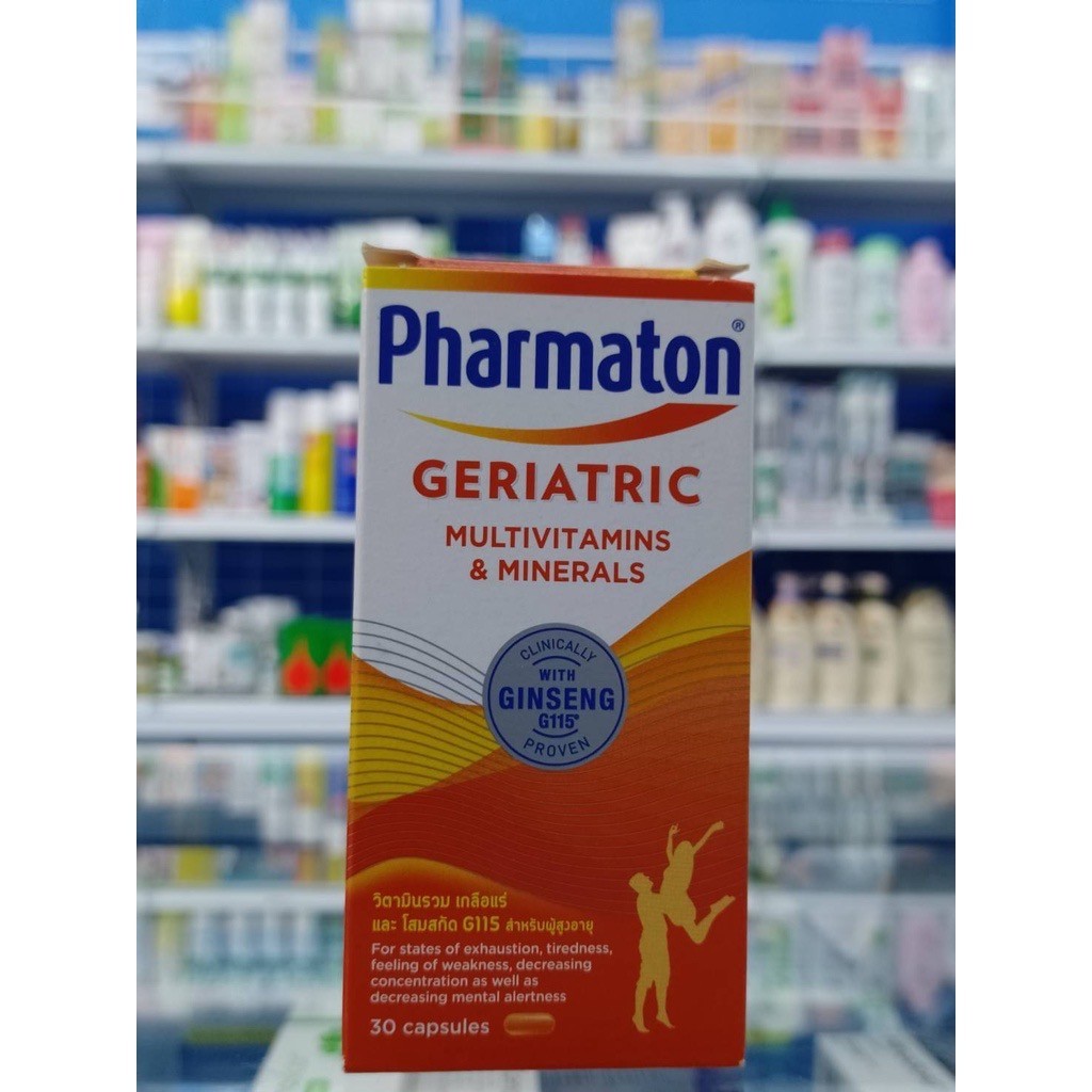 Geriatric Pharmaton Ginseng Extract Multi Prophylaxis Age 30 capsules