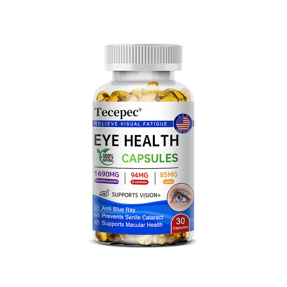 Eye Vitamins with Lutein and Proanthocyanidin Support Vision Health