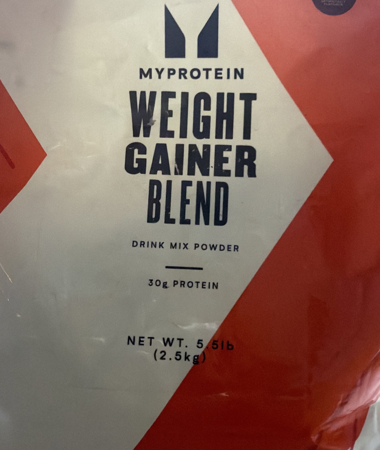 MyProtein Weight Gainer Drink Mix Powder 5.5 lbs Chocolate * SEALED Exp 9/2026
