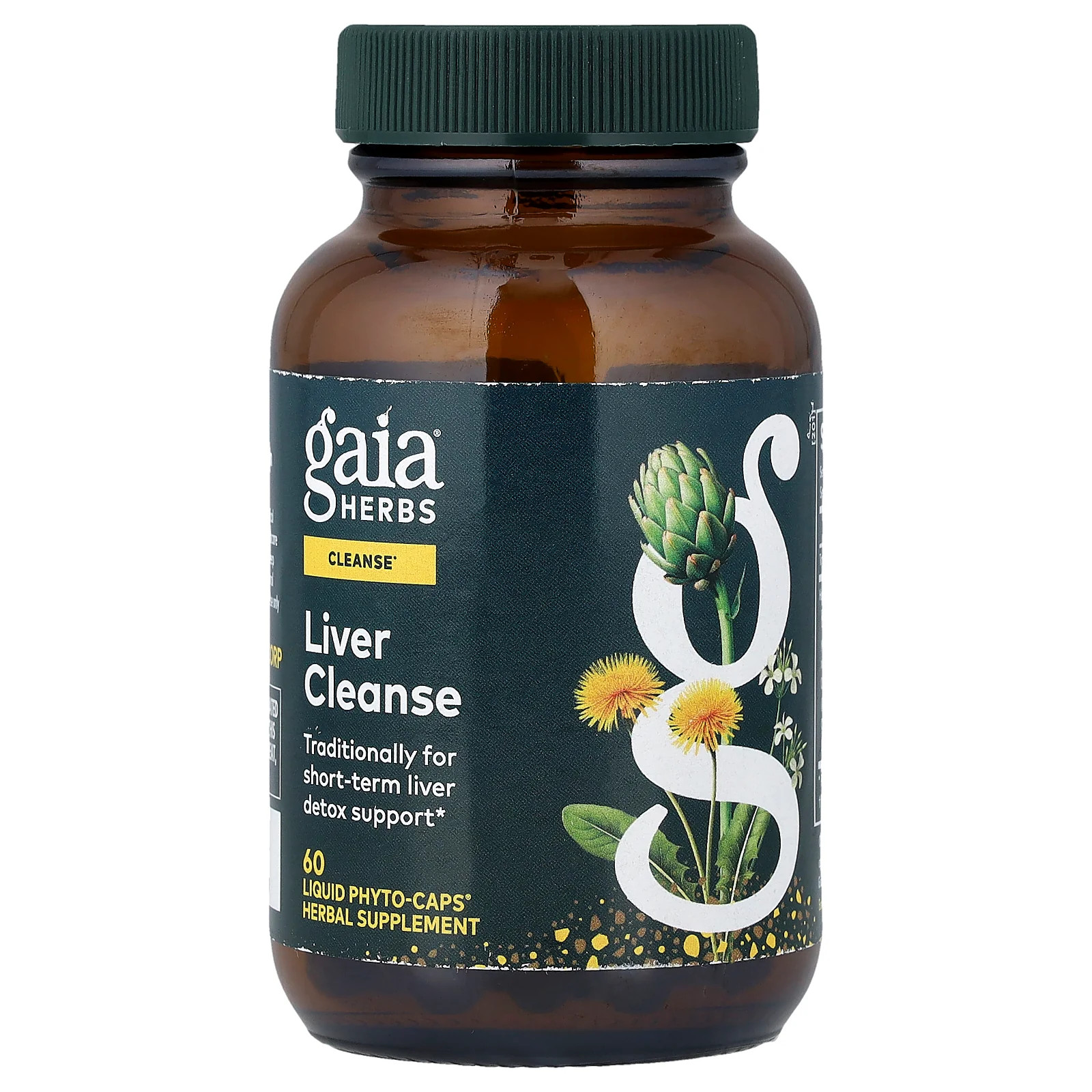 2 X Gaia Herbs, Liver Cleanse, 60 Liquid Phyto-Caps