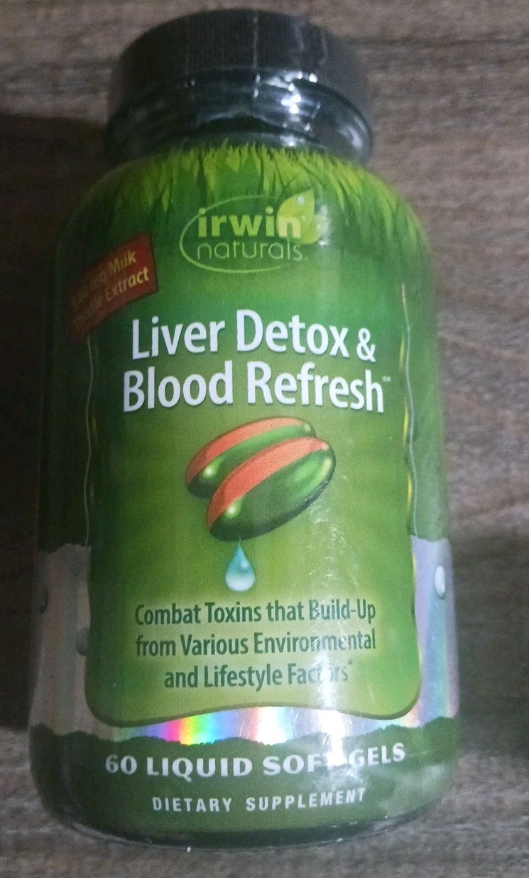 Irwin Naturals Liver Detox & Blood Refresh 60 Soft Gels