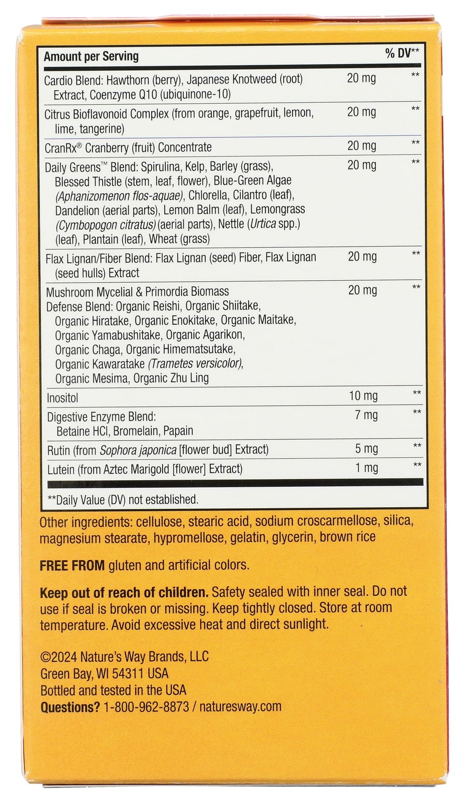 Nature’s Way, Multivitamin Alive Once Daily Women 60 Count (Pack of 1), Multi