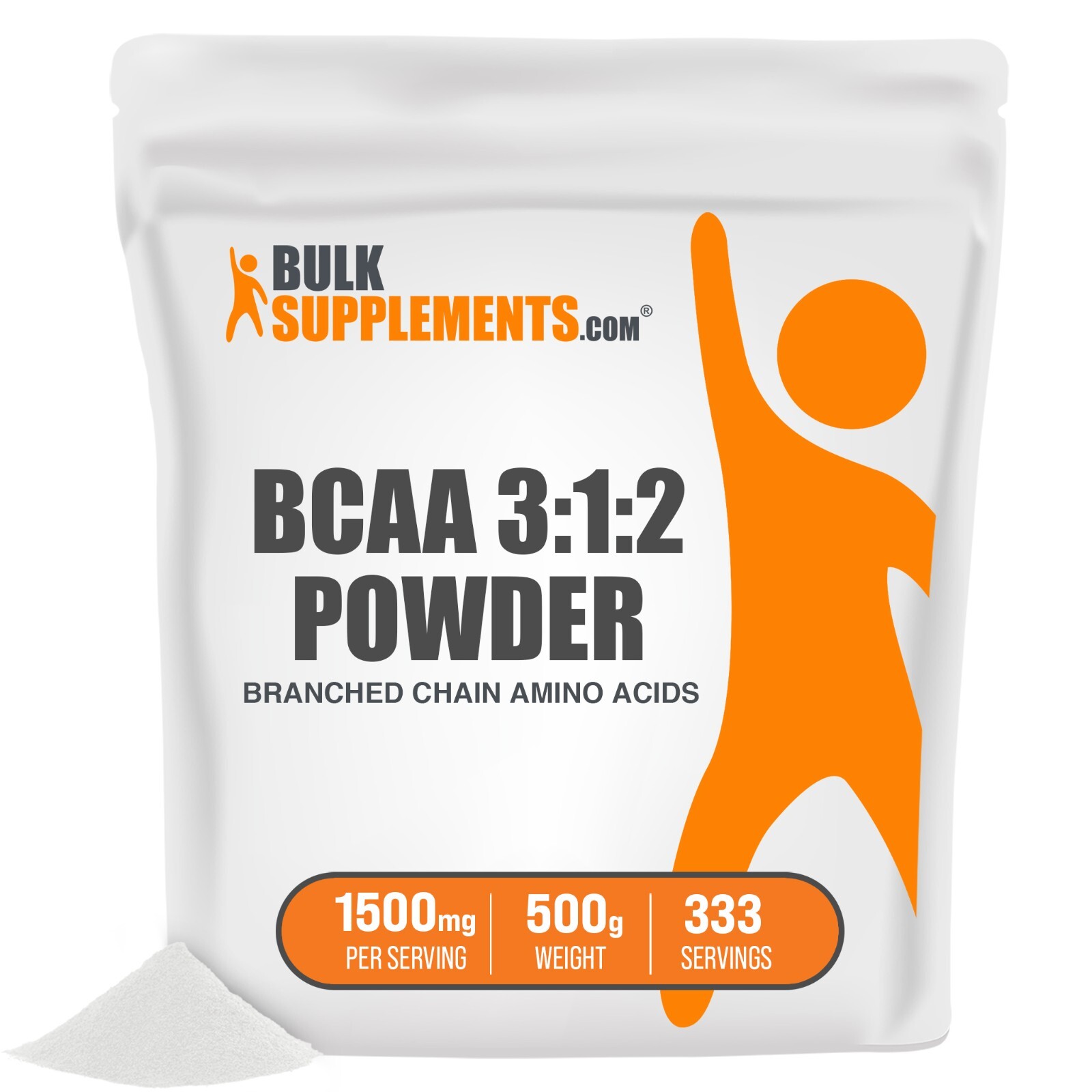 BulkSupplements BCAA 3:1:2 (Branched Chain Amino Acids) – BCAAs Amino Acids