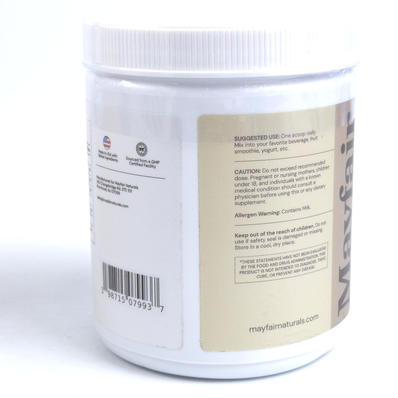 Grass-Fed Bovine Colostrum Supplement w/ Cocoa Powder – 60 Servings – Chocolate