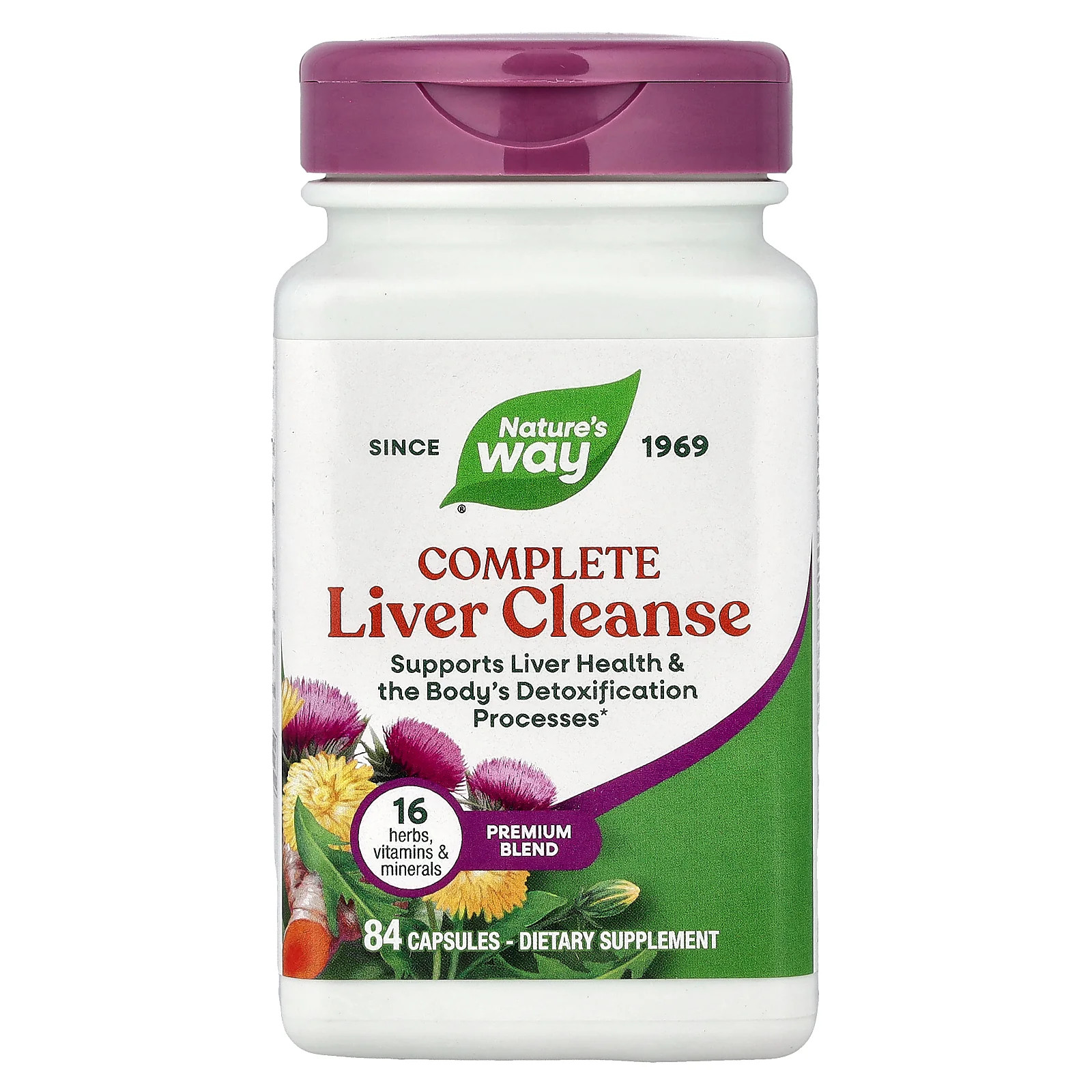 2 X Nature’s Way, Complete Liver Cleanse, 84 Capsules