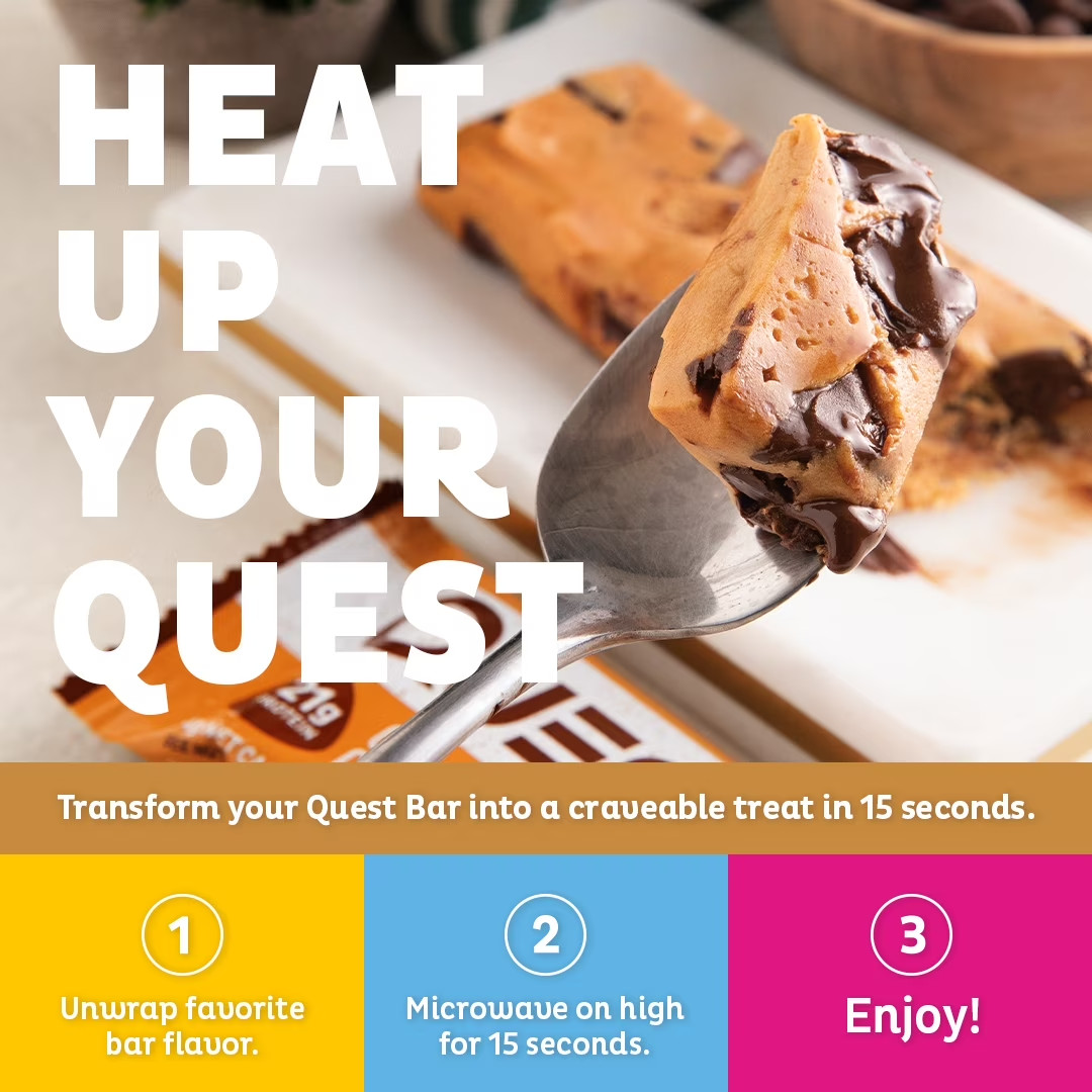 Quest Protein Bar, Smores, 20g Protein, Gluten Free, 4 Count