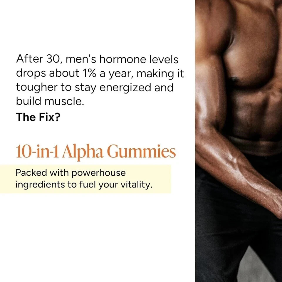 Root Labs 10-1 Alpha Gummies – 4000 mg Pure Shilajit with KSM-66 – 60 Gummies