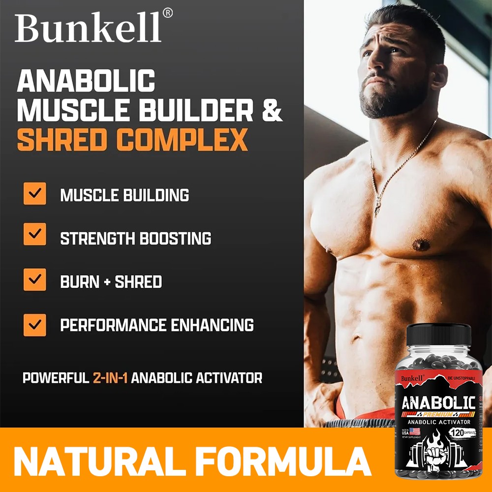 Men Muscle Growth Capsules Improve Athletic Performance Promote Muscle Growth