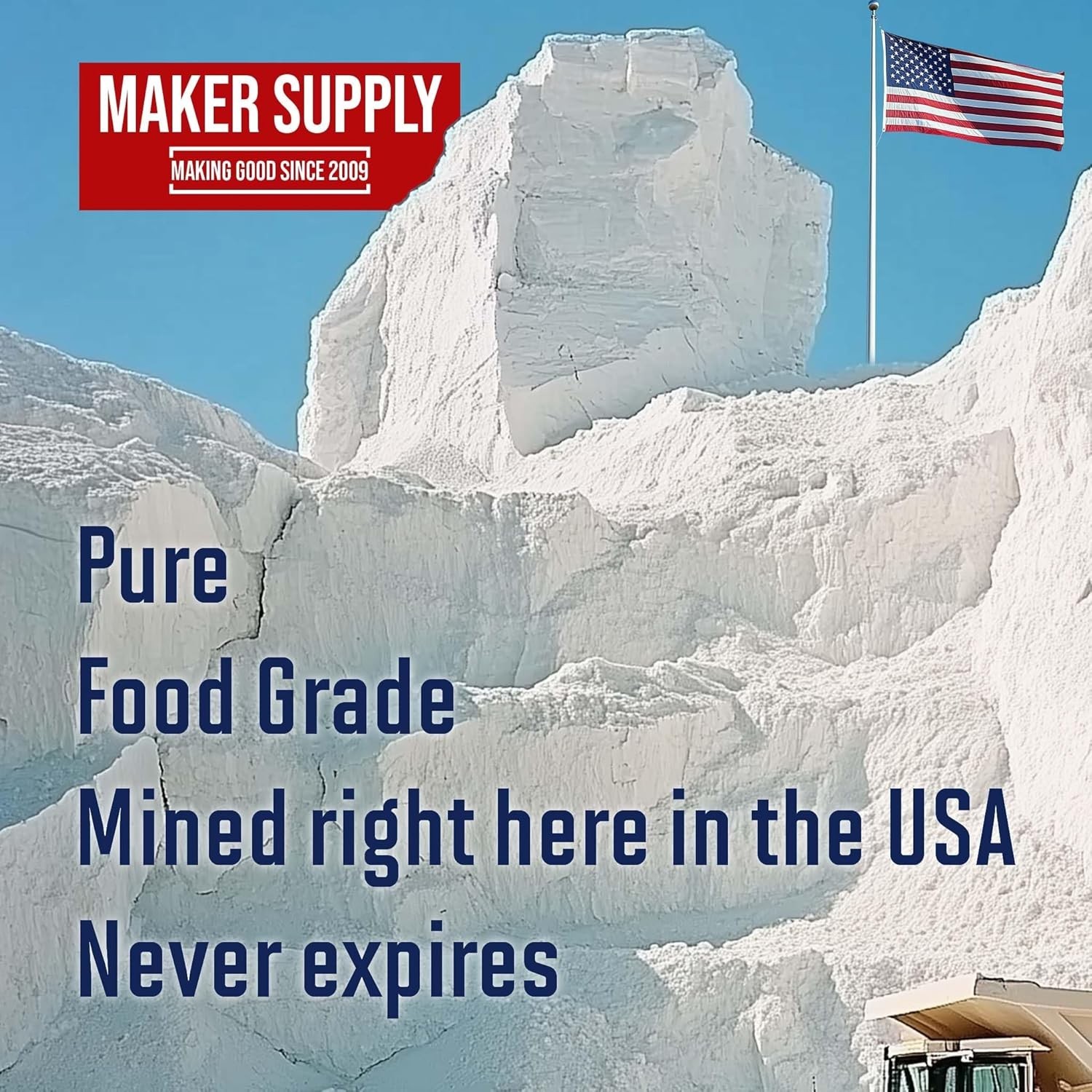 2.4 oz Food-Grade Diatomaceous Earth – Ultra-Fine White Mineral Powder