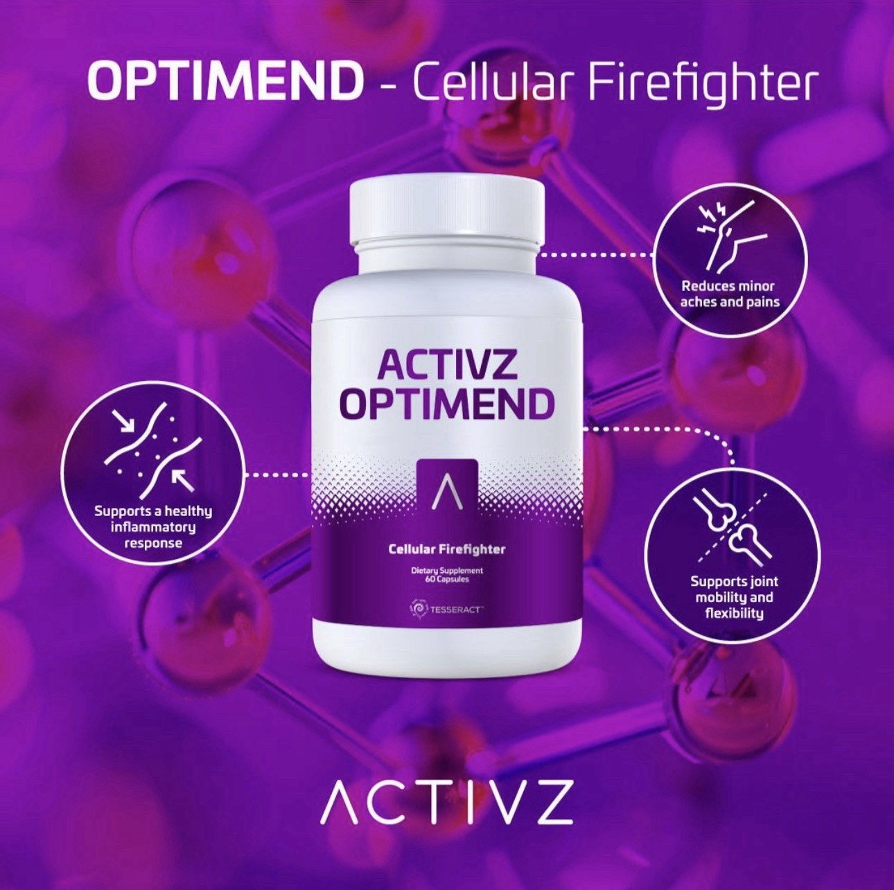 Activz Trifecta Combo – GNM-X, LINQ, OPTIMEND – 3 Bottle System – New & Sealed