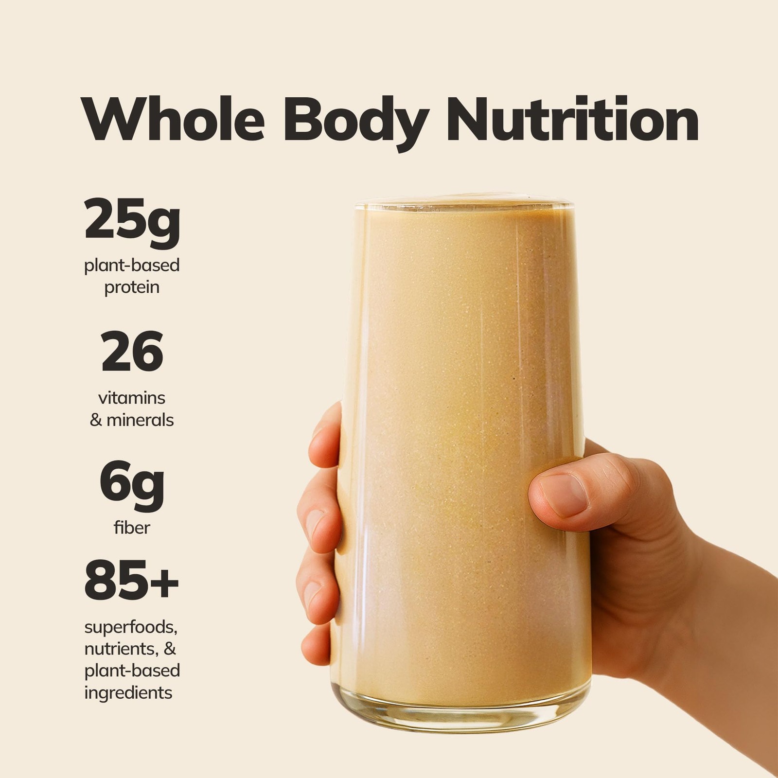 Ka’Chava Whole Body Meal Shake Chai 2 lb – Vegan Protein Powder with 85+ Supe…