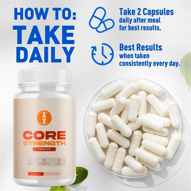 (3 Pack) Core Strength Joint Support Advanced Formula CoreStrength 180 Capsules