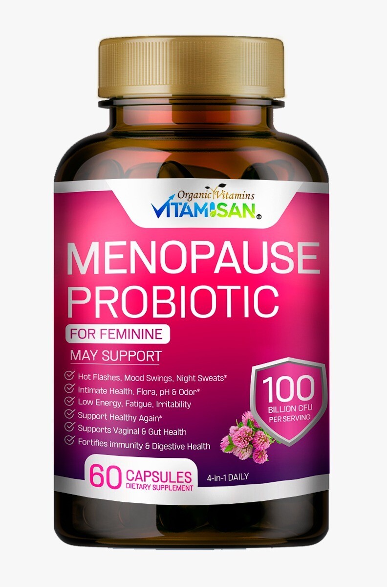 Menopause Support Supplement for Women – Hormone Balance, Mood, Hot Flashes 60