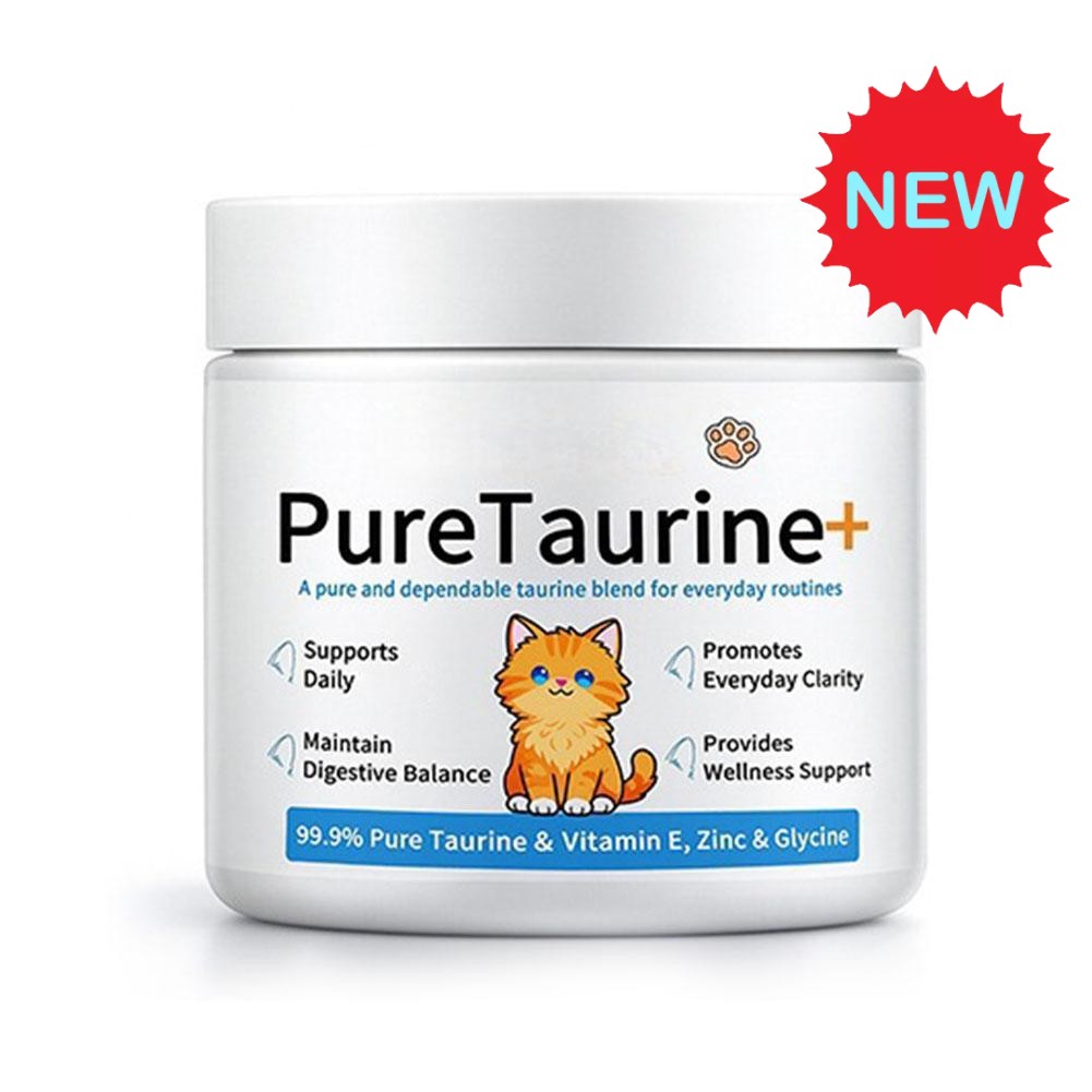 Cat Body CarePowder ideal for Cats, 99.9% PureTaurine & Vitamin E, Zinc&Glycine