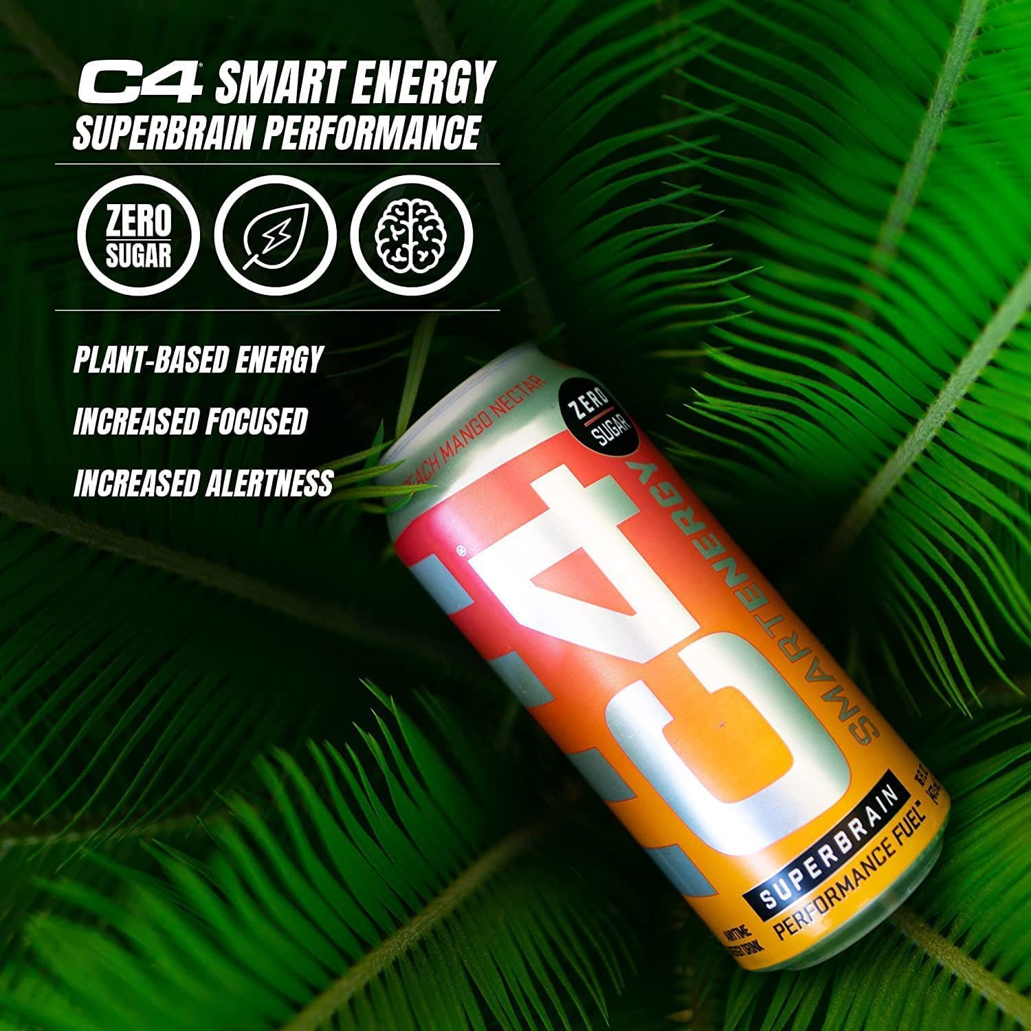 Cellucor C4 Smart Energy Drinks Variety Pack Sugar Free Performance Fuel 12 Pack