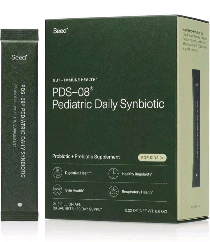 Seed Pediatric Daily Synbiotic Probiotic Powder Stick Packs 30ct NEW Various Exp