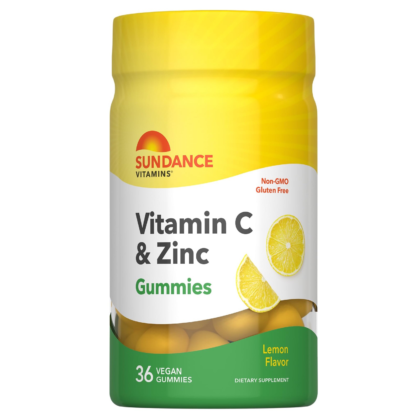 Sundance Vitamin C Gummies with Zinc for Adults | 36 36 Count (Pack of 1)