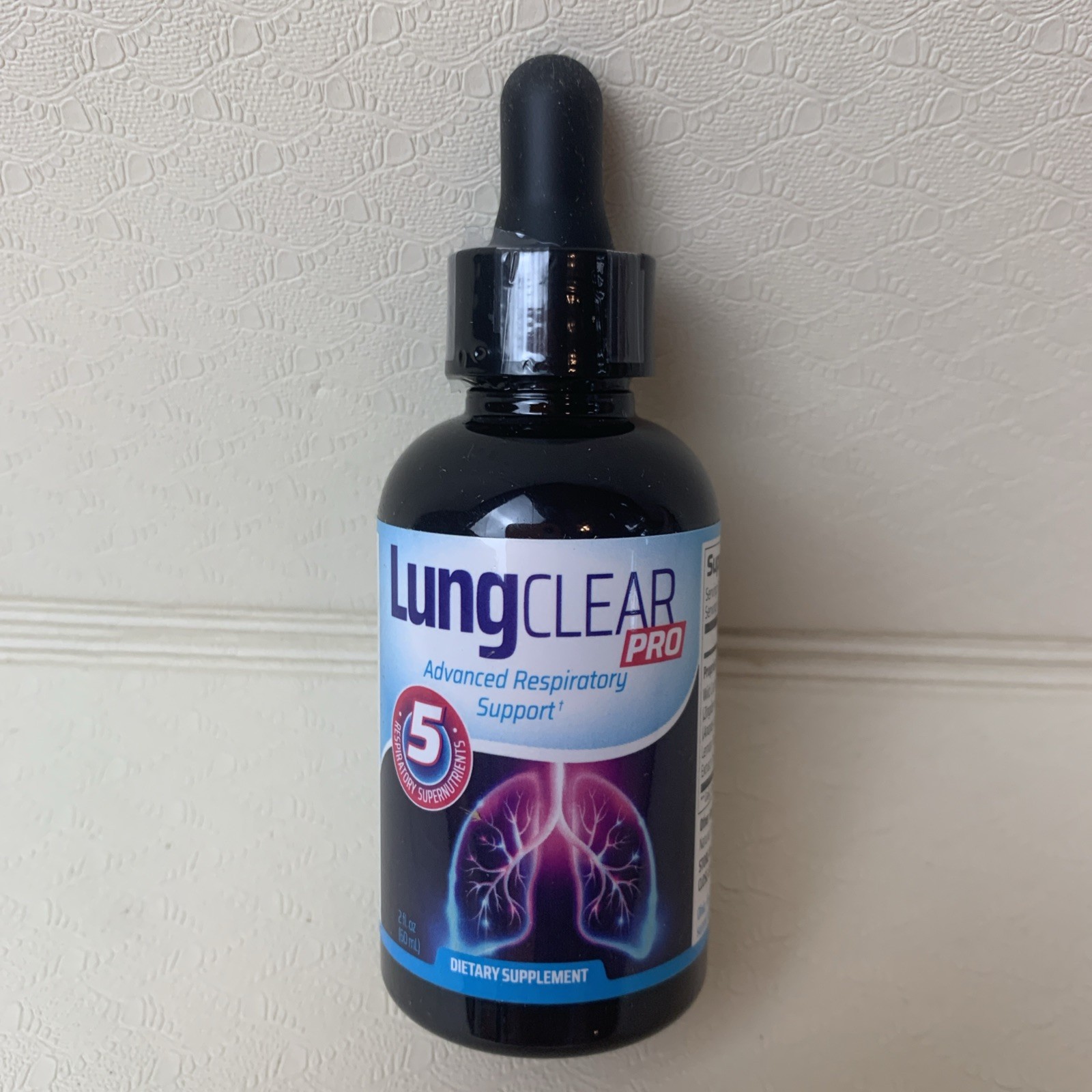 Lung CLEAR Pro Advanced Respiratory Support Drops 2 fl oz – SEALED Exp 6/26
