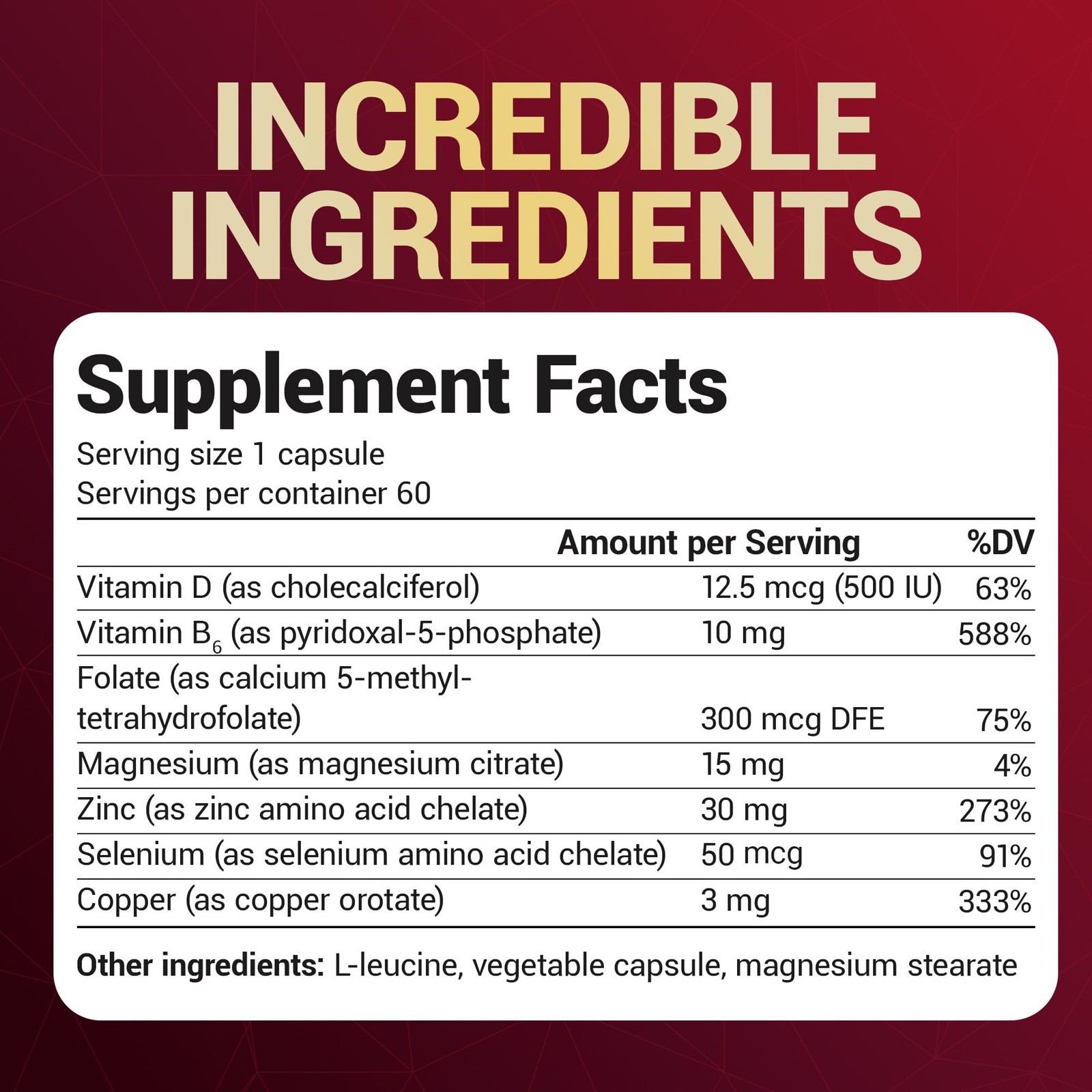 Dr. Berg Zinc 30mg Enhanced with Magnesium, Vitamin D3, 60 Count (Pack of 1)