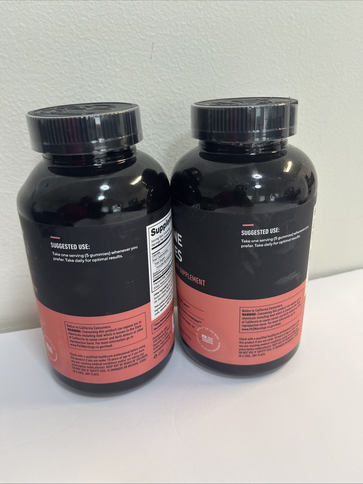 2Pk Legion Creatine Monohydrate Gummies Lemon Drop 5000mg 30 Servings Exp 12/26