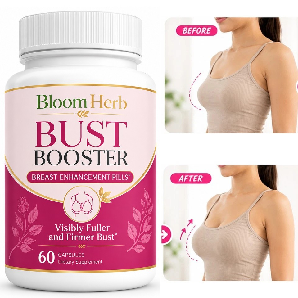 HUGE BUST BOOSTE – Curvy Fruit Aguaje + Black Maca Pills – NATURAL GLUTE ENHANCE