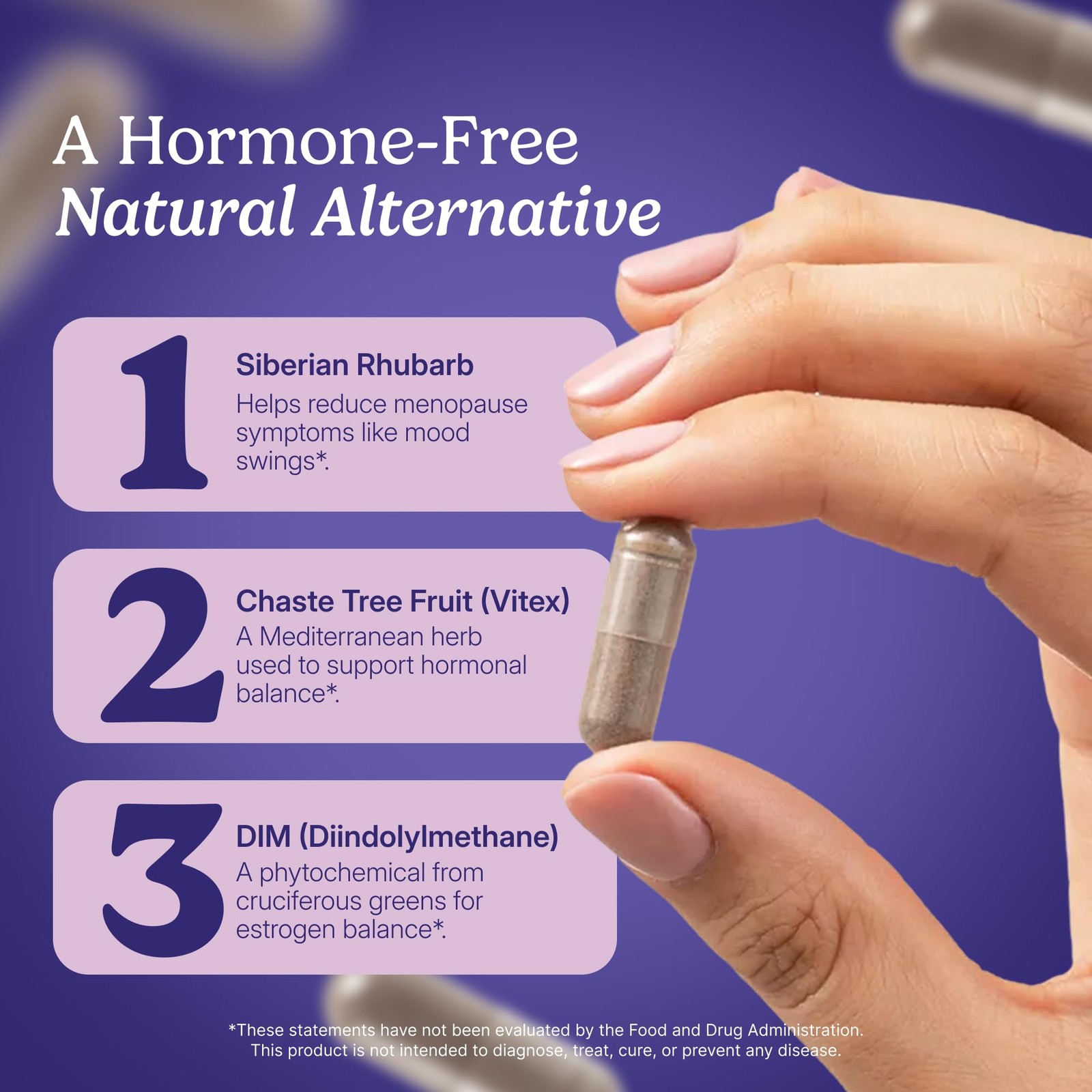 Hormonal Balance Menopause Support Hot Flashes Night Sweats Mood Swings