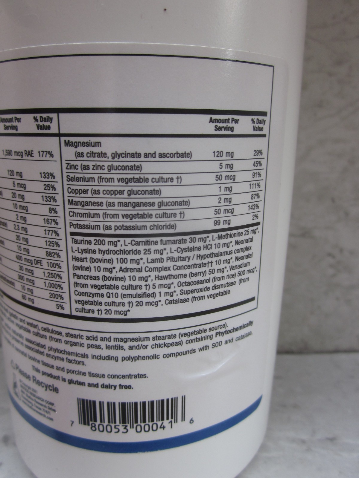 Biotics Research Bio-Cardiozyme Forte 360 Capsules Healthy Heart 03/2026