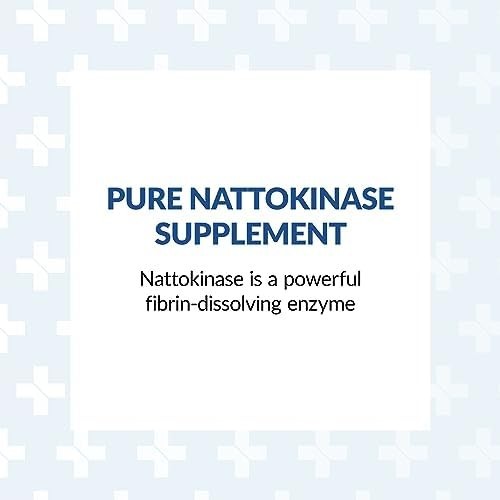 , Nattovena, Pure Nattokinase Supplement, Double Strength 4,000 Fus per Capsule,