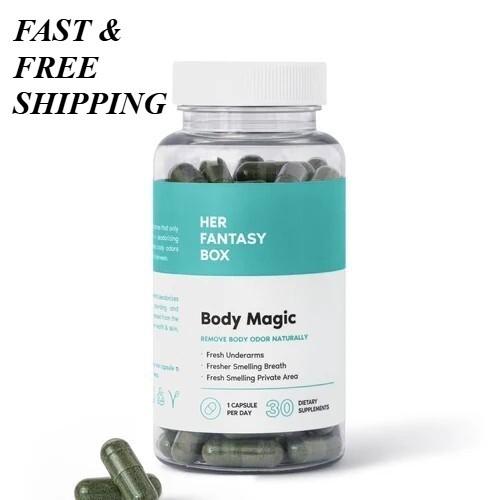 NEW LUXRY Her Fantasy Box | Body Magic Chlorophyll Capsules – 30 Vegan Capsules