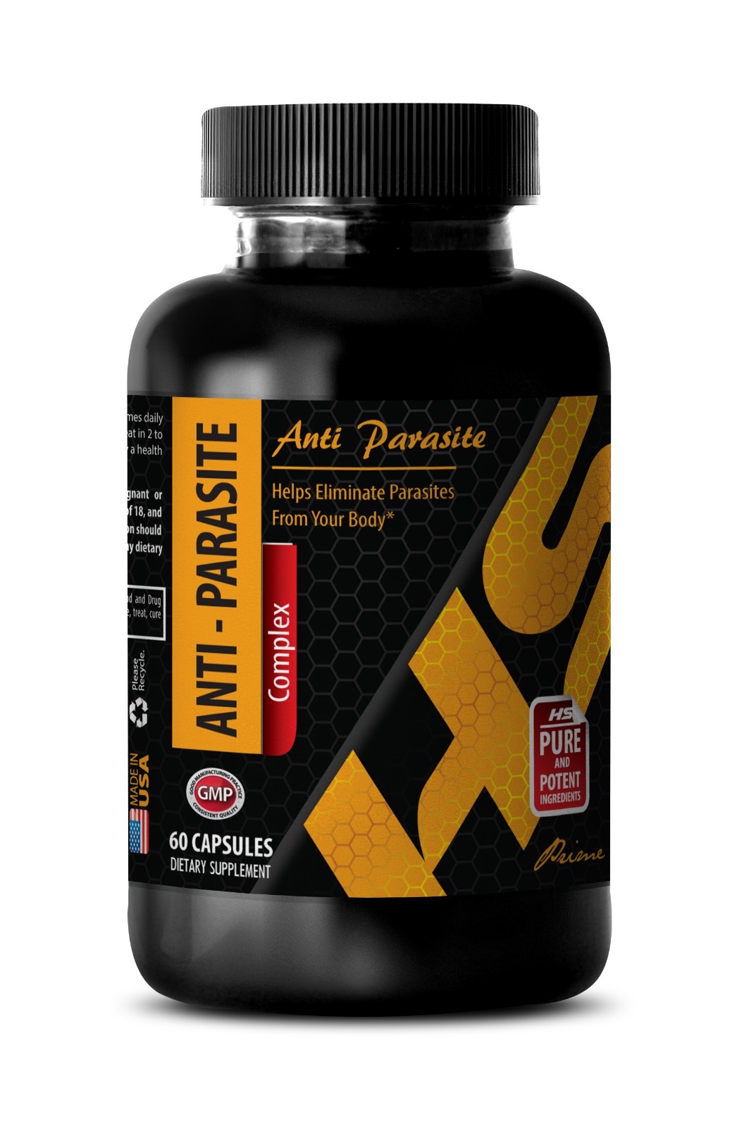 Kill And Cleanse – ANTI-PARASITE COMPLEX – Body Detox Pills 1 Bottle