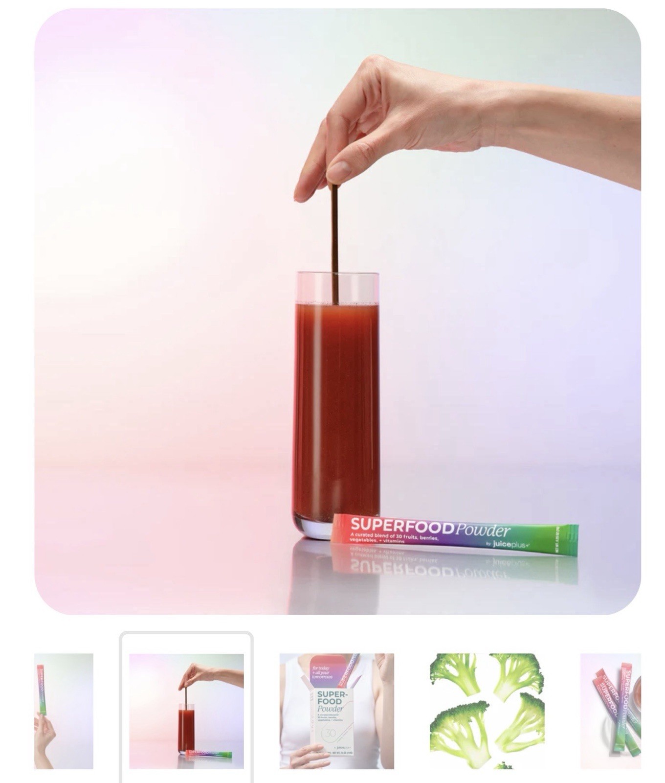 NEW IN BOX JUICE PLUS+ Superfood Powder 30 Stick Packs Helps Loose Weight