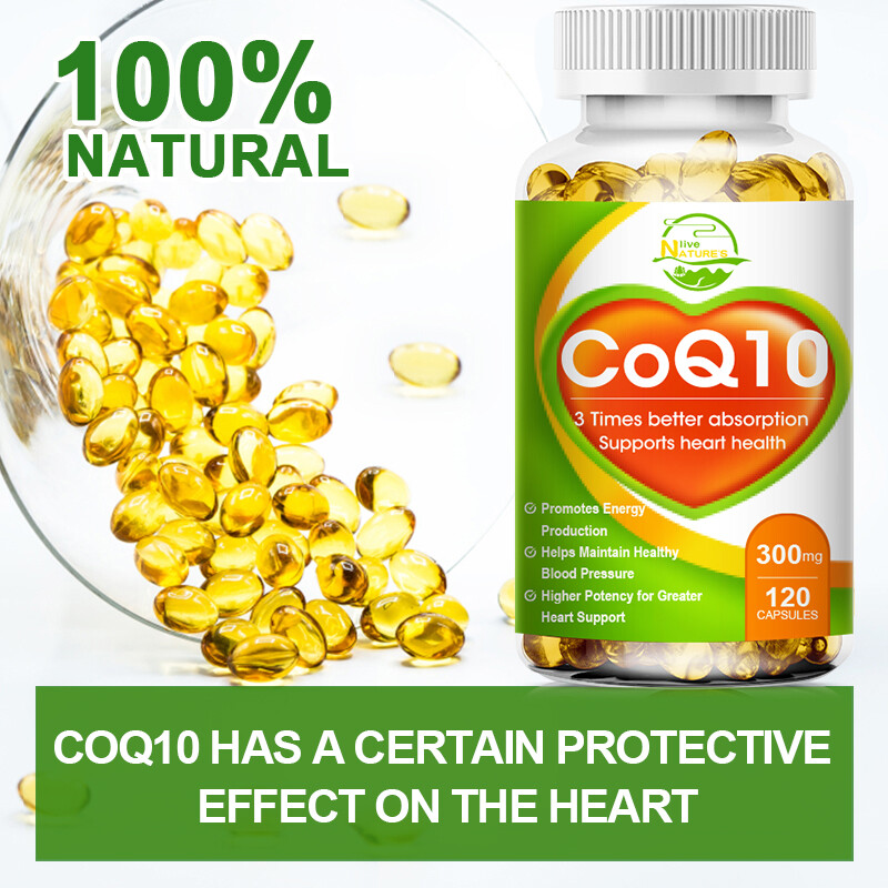 Coenzyme Q-10 300mg Antioxidant, Heart Health, Increase Energy, Improve Memory