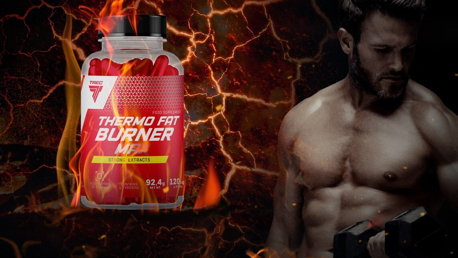 THERMO FAT BURNER 120–360 Capsules – Weight Loss, Fat Burner, Metabolism Boost