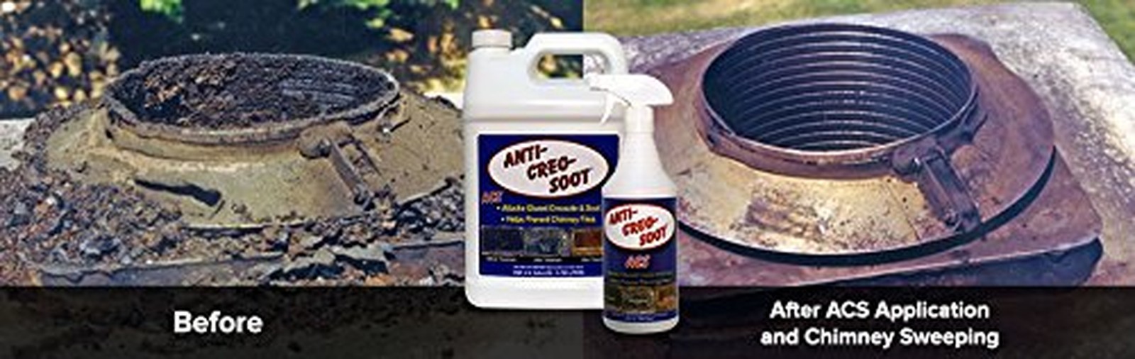 ACS Anti-Creo-Soot Liquid 128 Fl Oz 128 Fl Oz (Pack of 1)