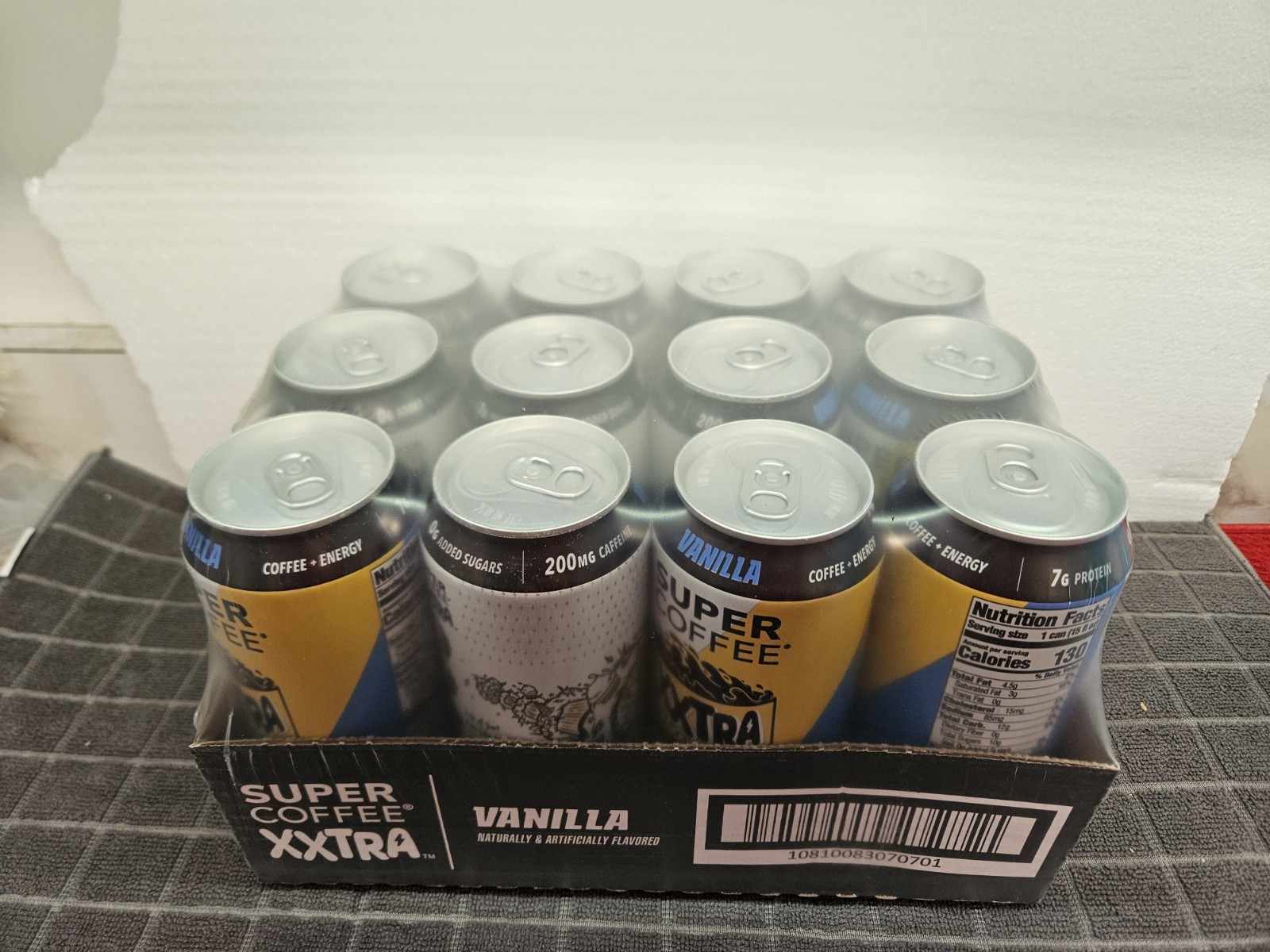 Super Coffee XXTRA Coffee + Energy Vanilla 15oz Can | 200mg Caffeine | NEW
