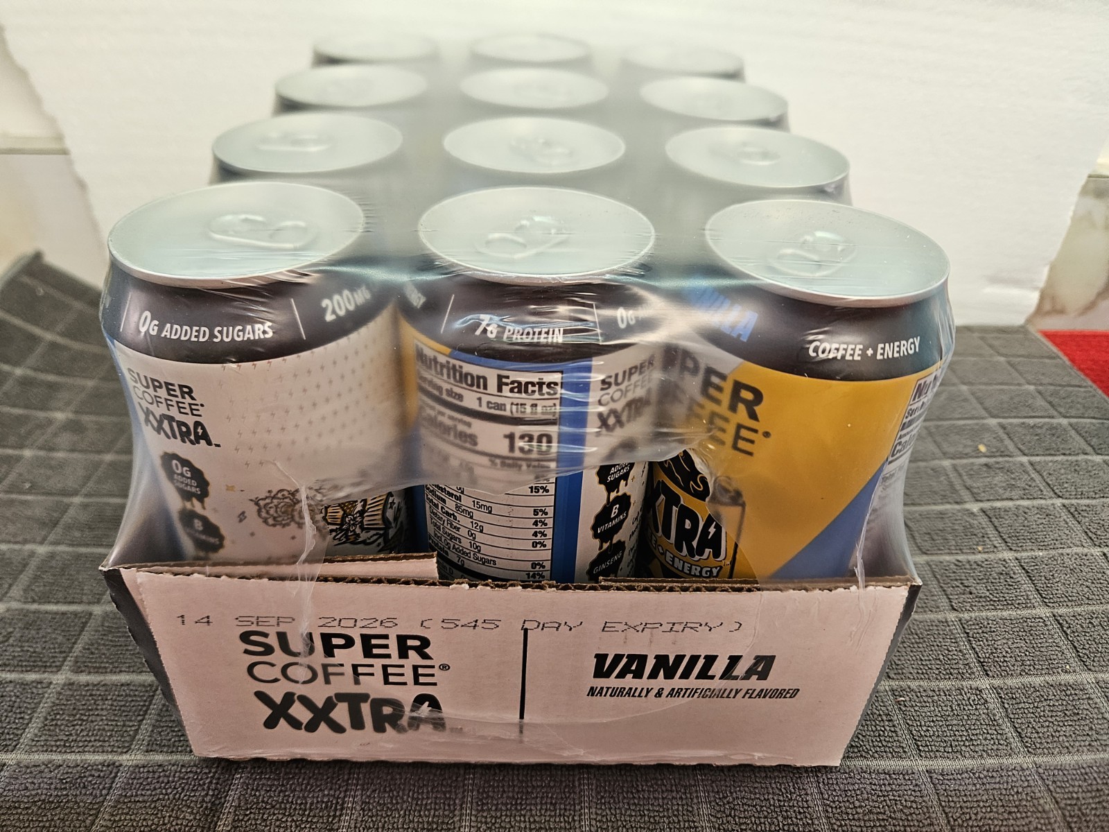 Super Coffee XXTRA Coffee + Energy Vanilla 15oz Can | 200mg Caffeine | NEW